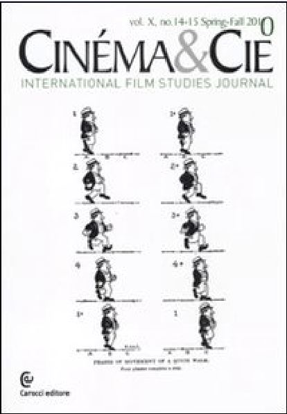 CINEMA ET CIE magazine side cover Issue 14 /15 Spring/Fall 2010